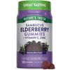 Nature's Truth Black Elderberry Gummies | 50 Vegan Gummies | with Vitamin C and Zinc | Berry Flavor | Vegan, Non-GMO, and Gluten Free Supplement