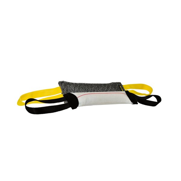 Dean & Tyler Bundle of 2 Tugs for Pets, French Linen and Fire Hose, 12-Inch by 4-Inch