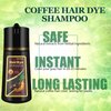 NCEPROHR Instant Coffee Hair Color Shampoo - 3 in 1 Herbal Shampoo for Natural, Long-Lasting Hair Tint, Easy to Use for Women & Men, 16.90 Fl Oz (Coffee)