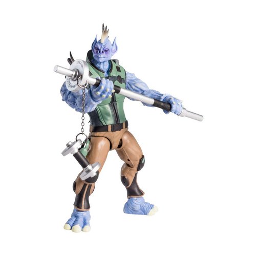 Alter Nation Quillroy Human Porcupine Rhino Bat Hybrid Web Cartoon Dark Horse Comics Graphic Novel Action Figure with Porcupine Projectile Quills & Mini Comic Book Great Gift for Kids 6 & Up