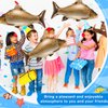 Blueweenly 6 Pcs 33 Inch Fish Balloons Gone Fishing Party Decorations Fishing Balloons Fishing Themed Party Decorations for Fishing Party Supplies Fishing Theme Birthday Party Decorations