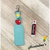 Teacher LOVE Hand Sanitizer and/or Lip Balm Holder