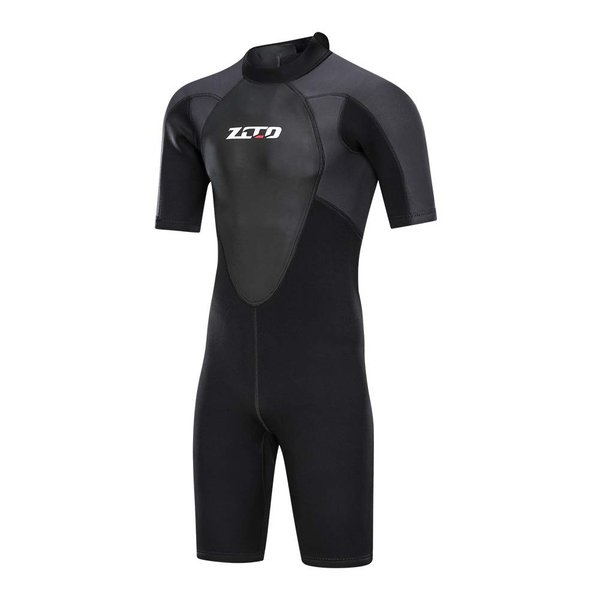 ZCCO Shorty Wetsuit Men's 3mm Premium Neoprene Full Sleeve for Snorkeling, Surfing,Canoeing,Scuba Diving Suits (3MM,XXL)