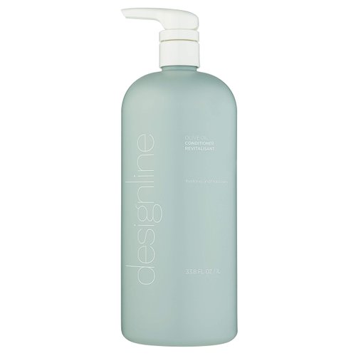 DESIGNLINE Olive Oil Conditioner - Regis Fortified with Olive Oil, Castor Oil and Rich in Vitamins E and K to Help Protect Hair from Environmental Damage (33.8 oz.)