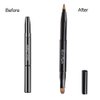Retractable Lip Brush Concealer Makeup Dual End Travel Size Lipstick Brush With Cap