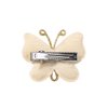 Baby Girl Hair Bow Clips Barrettes, 6 Pcs Butterfly Clips Hair Accessories for Infants Toddlers Baby TKids Fine Hair