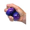 Zugar Land Galaxy Foam Stress Relief 2" Balls (4 Pack) Squeeze Relaxable Stress Relief for Kids and Adults Calming Figdet Toy Autism ADHD Fun Soft Toys for Party Favors (4 Balls)