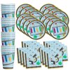 Super Science Birthday Party Supplies Set Plates Napkins Cups Tableware Kit for 16