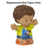 Fisher-Price Replacement Part Little People Sports Soccer Playset - HBW71 ~ Replacement Boy Figure ~ Wearing Yellow and Blue Soccer Uniform ~ Works Great with other playsets too!