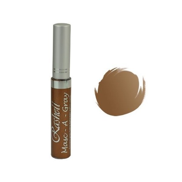 RASHELL Masc-A-Gray Hair Color Mascara - Medium Ash Brown by Rashell