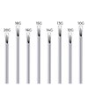 10PCS Piercing Needles 8G 316L Surgical Steel Disposable Sterile Piercing Needles for Nose Belly Navel Nipple Tongue Ear Industrial Body Piercing Needles 8 Gauge