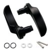 MDPROMCP Black Saddlebag Latch Lever - Saddle Bag Lid Lifters Aluminum Compatible with Harley Davidson 2014-2024 Street Glide Road King Special Road Glide Special Ultra Limited with Hard Bags