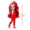 Rainbow High Jr High Ruby Anderson- 9-inch RED Fashion Doll with Doll Accessories- Open and Closes Backpack, Great Gift for Kids 6-12 Years Old and Collectors