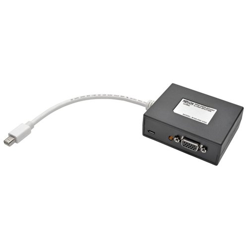 Tripp Lite Mini DisplayPort to VGA Hub, 2 Port Hub, Mini DP DisplayPort to VGA Adapter, DP1.2, TAA (B155-002-VGA)