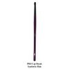 Tootloo Professional High PRO Lip Brush Brown Synthetic Bristles 6-1/4" Black Wooden Handle. For eye shadow, blush, powder, foundation, and lips. (Lavender)