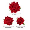 Topbuti 6 Pcs Rose Flower Hair Clip Rose Brooch Floral Hair Accessories for Woman Girls Flamenco Dancer Mexican Wedding Party Mother's Day Halloween Costume