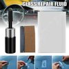 (2pcs)Automotive Glass Nano Repair Fluid Kit Cracked Car Windshield Repair Kit Resin | Wind Shield Car Glass Repair Set Glass Corrector Shatter Repair Glue for Cars