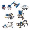 LaQ Space Series Lunar Exploration | 250 Pieces | 6 Models | Age 5+ | Creative, Educational Construction Toy Block | Made in Japan