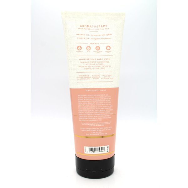 Orange & Ginger, Bath and Body, Moisturizing Body Wash, 10 fl oz