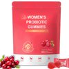 ZEYARUIBO Vaginal Women Probiotic, Feminine Balance pH Gummies for Healthy Odor, Yeast Balance & Flora + Vitamin C for Immune Support -Cranberry Probiotics