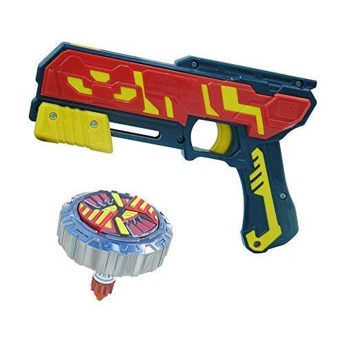 OBEST Magic Spinning Top Burst Single Top Pack and Launcher 4th Generation Mini with Launcher (RED)