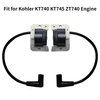 Sxqddz 2Pcs Ignition Coil Fit for Kohler KT740 KT745 ZT740 Engine Digital Ignition Module Replace 32-584-09-S 32-584-24-S 32-584-25-S