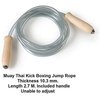Muay Thai Kick Boxing Gear Mma Plastic Jump Skipping Rope 10.3 Mm