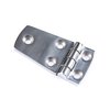 Mxeol Boat Shortside Hinge Flush Hatch Compartment Hinges Stainless Steel Five Holes Boat Door Hinges 3" x 1-1/2" W/Screws Pair