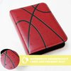 400 Card Binder Pockets, Trading Card Binder with Sleeves, Basketball Card Binder,Trading Card Albums Sports Card Binder Collectible Fits 400 Cards with 50 Removable Sleeves