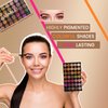 Profusion Cosmetics 35 Shade Starlet Eyeshadow Palette, Multi Finish Golden Neutrals, and Glamorous Glitter Hues for Achieve Stunning Vibrant Eye Looks