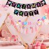 Pajama Party Banner, Slumber Bunting Garland, Sleepover Themed Party Decoration, Baby Shower Birthday Party Supplies for Girls
