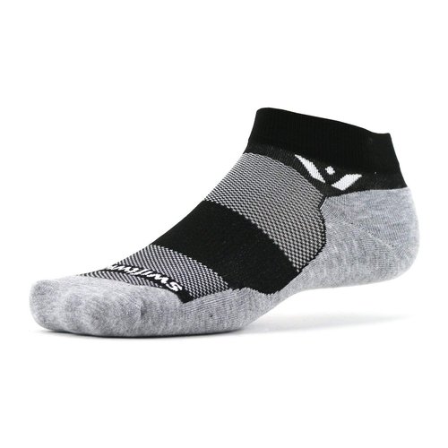 Swiftwick- MAXUS ONE Golf & Running Socks, Maximum Cushion (Black, Medium)