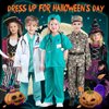 GIFTINBOX Doctor Costume For Kids Scrubs With Accessories Costume for Kids toddler Halloween Costumes For Kids