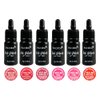 Set of 6 Colors Nabi Ink Velvet Lip Tint, Liquid Lip Stain (Red Tone Line)