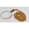 Arch Instruments 50Mm Brass Magnifying Glass A Beautiful Necklace Chain Library Reading Fine Print Zooming Increase Vision Jewelry