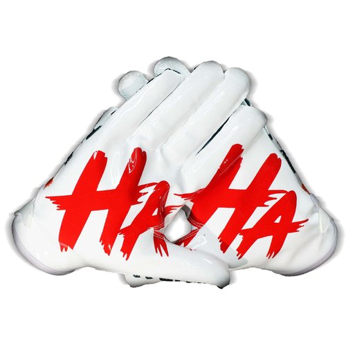 Eternity Gears Jester Football Gloves - Tacky Grip Skin Tight Football Gloves - Pro Elite Super Sticky Receiver Football Gloves -Adult & Youth Sizes (Youth - M/L)