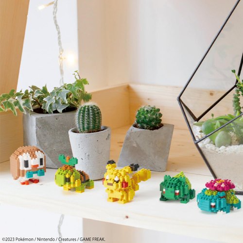nanoblock - Pokémon - Bulbasaur, Pokémon Series Building Kit
