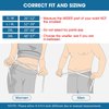 T TIMTAKBO 2.0 Version Lower Back Brace for Pain Relief, Back Brace for Lifting at Work, Back Brace for Herniated Disc and Sciatica, Back Support Belt for Women Men (Blue, L/XL Fit 32"-39")