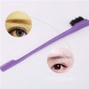 Purple Edge Control Hair Brush Comb Eyebrow Brush Polish Hair Tools Creative Gift For Women Hair Brushes