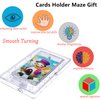 3 Packs Money Puzzle Gift Card Holder Maze Puzzle Gift Card Boxes Intellectual Pinball Money Holder Game for Cash Cards Adults Teen Christmas Stocking Stuffers Birthday Favors(White, Pink, Blue)