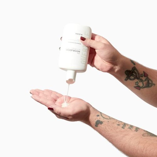 oVertone Haircare The Hydrator Moisturizing Shampoo - 8 oz Sulfate-Free Hair Cleanser for All Hair Types - Moisturize and Hydrate with Cruelty-Free Shampoo