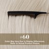 Sunny Hair Blonde Tape in Hair Extensions Human Hair Platinum Blonde Human Hair Tape ins Extensions Real Hair Blonde Tape in Natural Hair Extensions for White Women 50g 20pcs 22inch