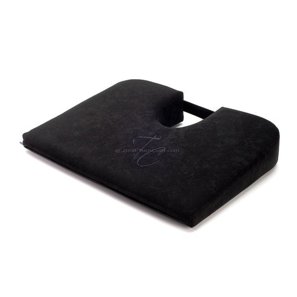 Extra Firm Tush Cush Car Computer Airplane Travel Seat Cushion Black