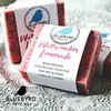BLUEBYRD Soap Co. Watermelon Lemonade Soap Bar | Handmade Bar Soap for Kids - Natural Ingredients, Kaolin Clay, Oatmeal, Aloe Vera, & Activated Charcoal | Fun Scented Bath Soaps for Teens (Watermelon)