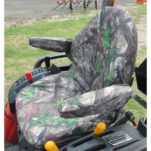 Durafit Seat Covers, Custom Fit Kubota Seat Covers for Tractor B2301 B2601 (KU25 HTZC Camo)