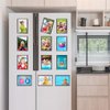 HIIMIEI 20 Pack 4x6 Magnetic Picture Frame for Refrigerator No Scratched, Fridge Magnetic Photo Pockets Hold to Metal Surface