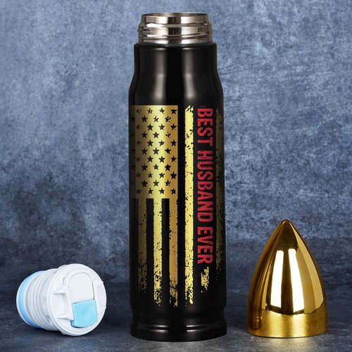 Christmas Husband Gifts for Men - Stocking Stuffers Gifts for Husband from Wife - 17 oz Cool Best Husband Ever Tumbler - Gifts for Him Husband Who Has Everything - Husband Stocking Stuffers Presents