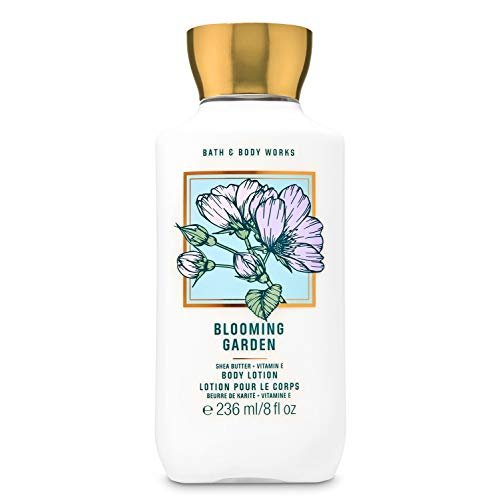 Bath and Body Works Blooming Garden Body Lotion, 8 Fl Oz, 24 Hour Moisture Shea Butter & Vitamin E