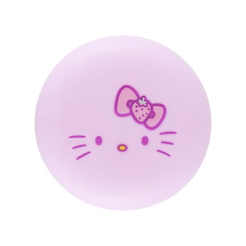 The Crème Shop x Hello Kitty Macaron Lip Balm - Strawberry Rose Latte