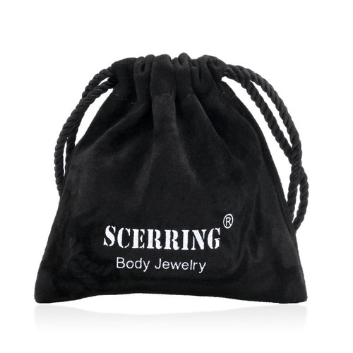 SCERRING 14G Stainless Steel & Clear Acrylic Nipple Ring Tongue Barbell Rings Bars Retainer Body Piercing Jewelry for Women Men 12PCS - Blue